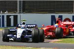 Alexander Wurz (Williams) vor Felipe Massa (Ferrari)