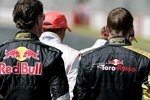 David Coulthard (Red Bull) und Scott Speed (Toro Rosso)