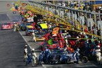 Viel Betrieb in der Box des Atlanta 500