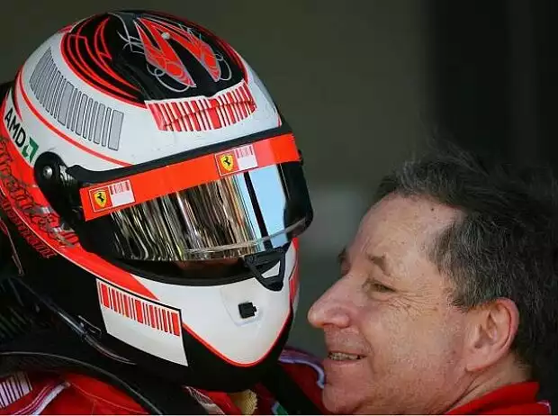 Kimi Räikkönen und Jean Todt Titel-Bild zur News: Kimi Räikkönen und Jean Todt