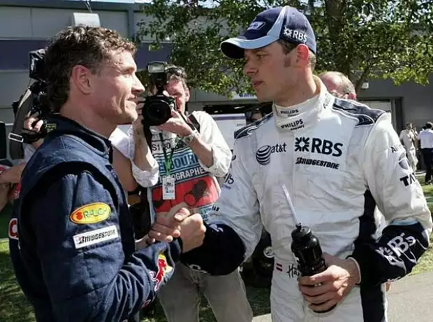 Titel-Bild zur News: David Coulthard und Alexander Wurz