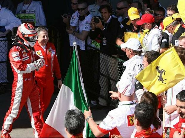 Jean Todt mit Kimi Räikkönen