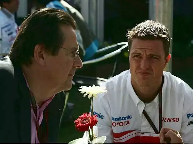 Hans Mahr und Ralf Schumacher Titel-Bild zur News: Hans Mahr und Ralf Schumacher