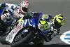 Bild zum Inhalt: Rossi zelebriert seinen Sieg in Jerez