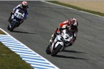  Carlos Checa vor Marco Melandri