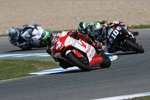  Alex Barros vor Kenny Roberts,  Kousuke Akiyoshi und Shinya Nakano