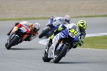  Valentino Rossi vor Daniel Pedrosa und Colin Edwards