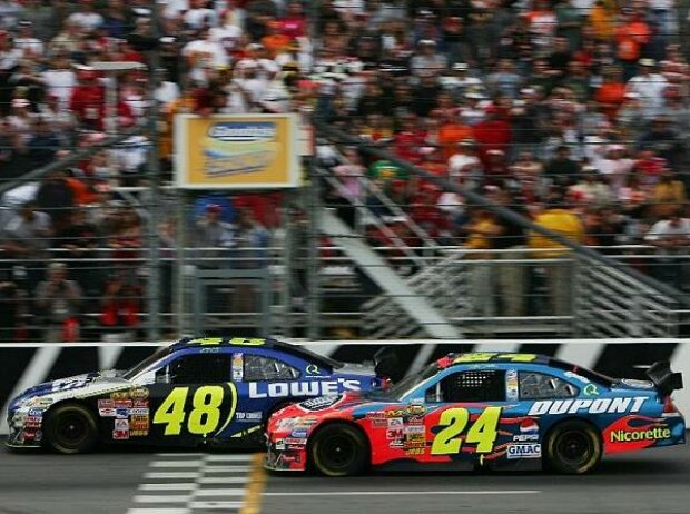 Jimmie Johnson Jeff Gordon