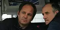 Gerhard Berger mit Teamchef Franz Tost