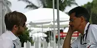 Nick Heidfeld und Mario Theissen