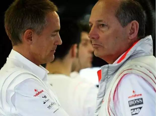 Titel-Bild zur News: Martin Whitmarsh und Ron Dennis