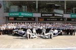Gruppenbild des BMW Sauber F1 Teams