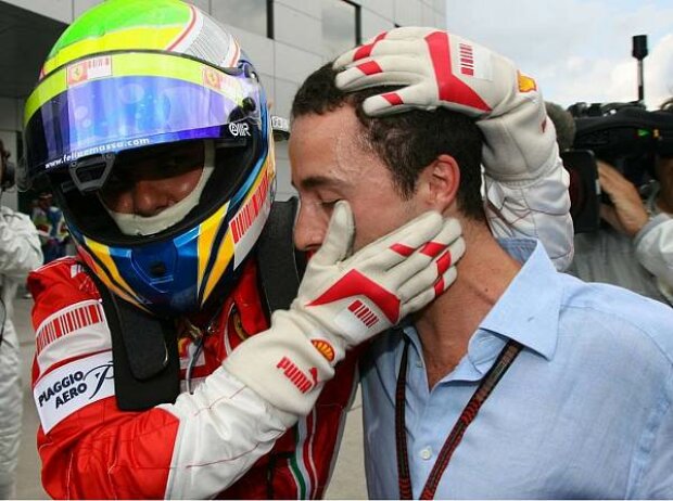 Titel-Bild zur News: Felipe Massa mit Nicolas Todt