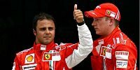 Felipe Massa und Kimi Räikkönen