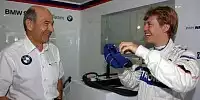 Peter Sauber mit Sebastian Vettel