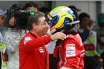 Jean Todt (Teamchef) und Felipe Massa (Ferrari) 