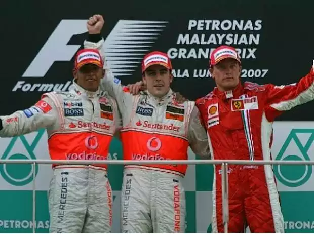 Titel-Bild zur News: Podium in Malaysia 2007