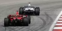 Nick Heidfeld vor Felipe Massa