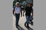 Flavio Briatore (Teamchef) (Renault) Gerhard Berger (Teamanteilseigner) (Toro Rosso) 