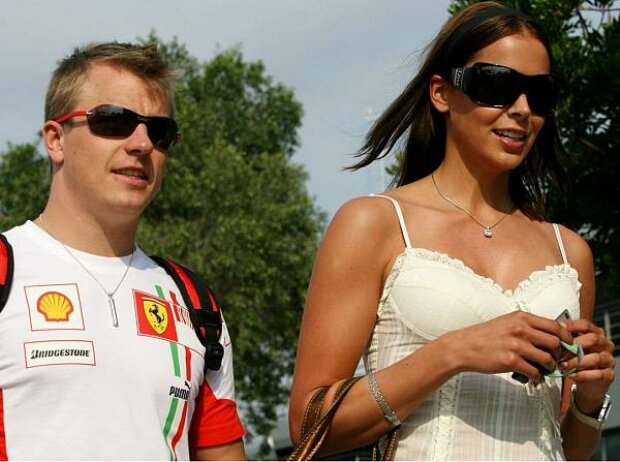 Titel-Bild zur News: Kimi und Jenny Räikkönen
