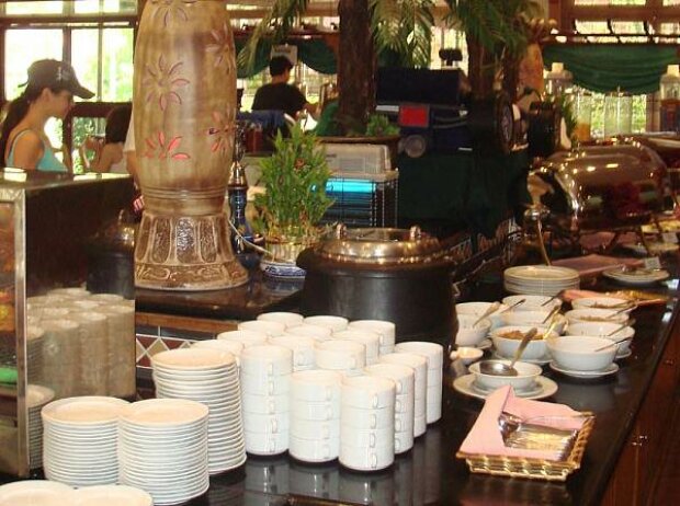 Buffet im Hotel