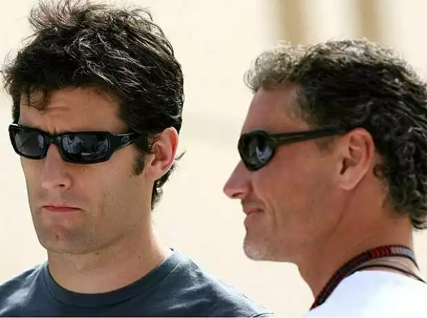 David Coulthard Mark Webber Titel-Bild zur News: David Coulthard Mark Webber