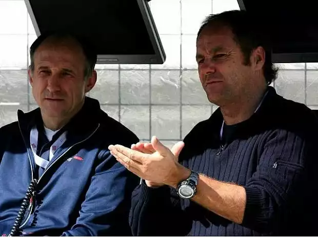Franz Tost und Gerhard Berger Titel-Bild zur News: Franz Tost und Gerhard Berger
