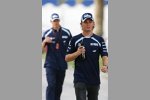 Alexander Wurz und Nico Rosberg (Williams) 