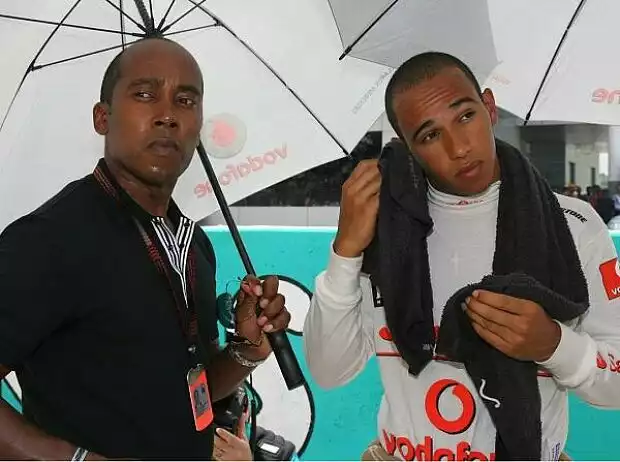 Anthony und Lewis Hamilton Titel-Bild zur News: Anthony und Lewis Hamilton