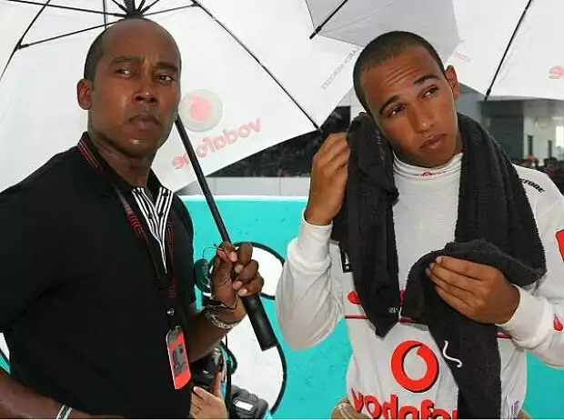 Anthony und Lewis Hamilton Titel-Bild zur News: Anthony und Lewis Hamilton
