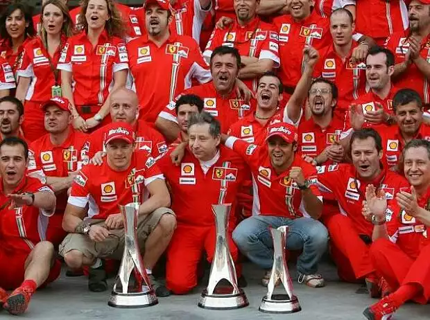 Ferrari-Team Titel-Bild zur News: Ferrari-Team