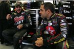 Juan Pablo Montoya (links) und David Stremme 