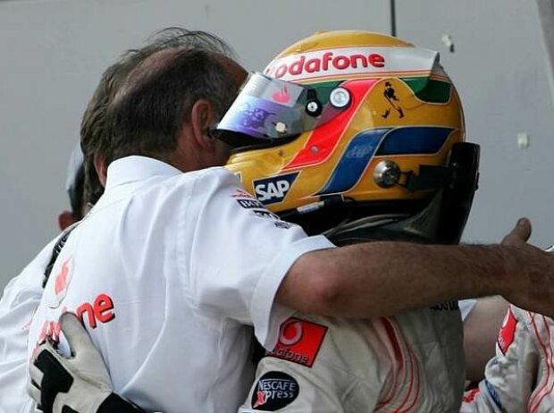 Ron Dennis und Lewis Hamilton
