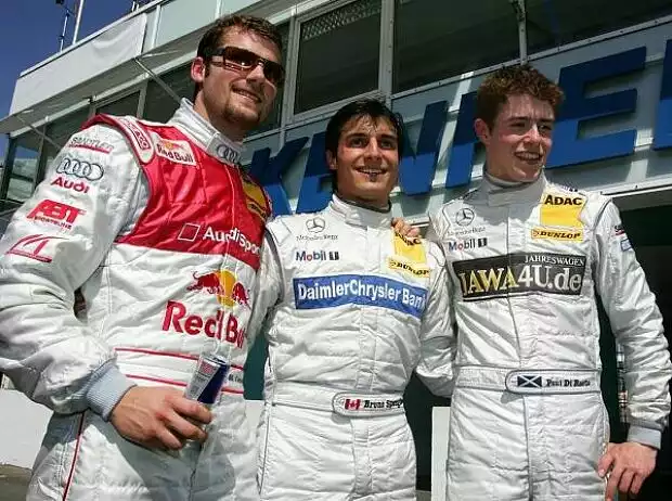Martin Tomczyk, Bruno Spengler und Paul di Resta Titel-Bild zur News: Martin Tomczyk, Bruno Spengler und Paul di Resta