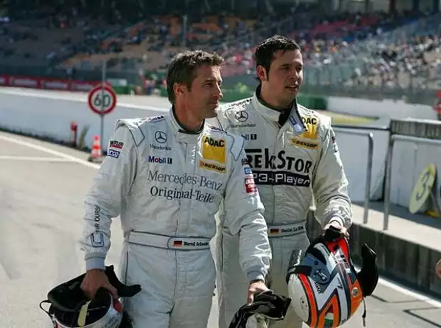 Bernd Schneider und Daniel la Rosa Titel-Bild zur News: Bernd Schneider und Daniel la Rosa