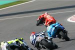 Casey Stoner vor Loris Capirossi,  Chris Vermeulen,  Antonio Elias und Valentino Rossi