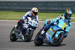 John Hopkins vor Marco Melandri