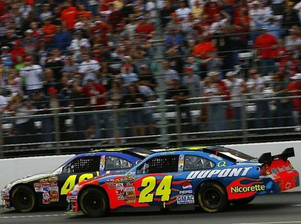 Jimmie Johnson Jeff Gordon Jimmie Johnson Jeff Gordon