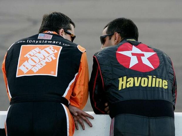 Tony Stewart Juan Pablo Montoya Tony Stewart Juan Pablo Montoya