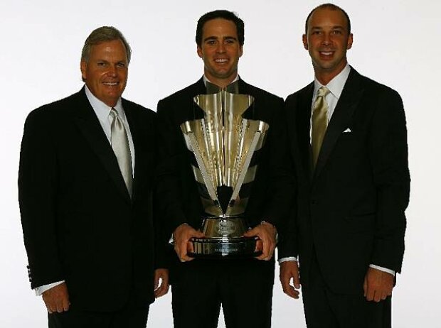 Rick Hendrick Jimmie Johnson Chad Knaus Rick Hendrick Jimmie Johnson Chad Knaus