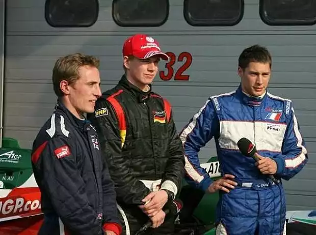Robbie Kerr, Nico Hülkenberg, Loic Duval Titel-Bild zur News: Robbie Kerr, Nico Hülkenberg, Loic Duval