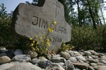 Der Gedenkstein für Jim Clark