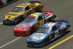 Matt Kenseth, Jeff Gordon und Kurt Busch (v.l.n.r.)