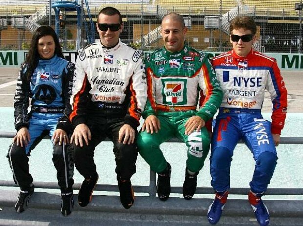 Patrick Franchitti Kanaan Andretti Patrick Franchitti Kanaan Andretti