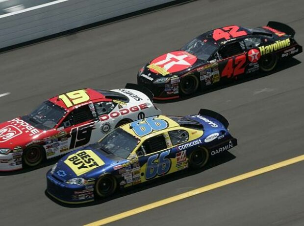 Elliott Sadler Jeff Green Juan Pablo Montoya