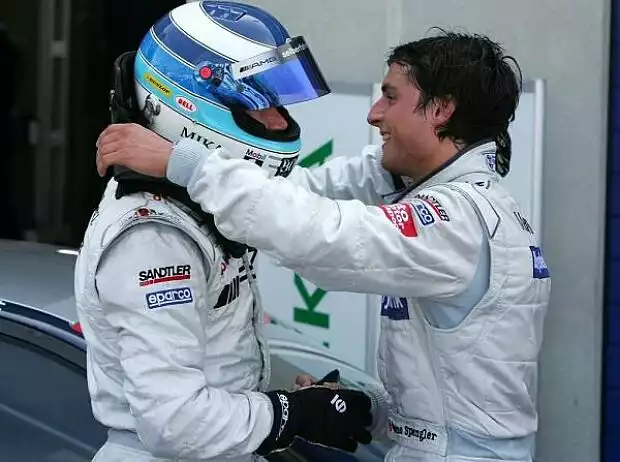 Titel-Bild zur News: Mika Häkkinen und Bruno Spengler