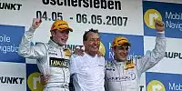Paul di Resta, Ingmar Persson und Gary Paffett