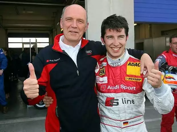 Dr. Wolfgang Ullrich und Mike Rockenfeller Titel-Bild zur News: Dr. Wolfgang Ullrich und Mike Rockenfeller