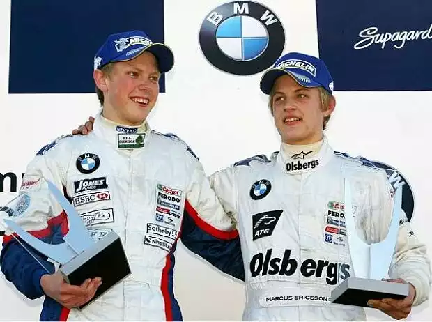 Henry Arundel und Marcus Ericsson Titel-Bild zur News: Henry Arundel und Marcus Ericsson