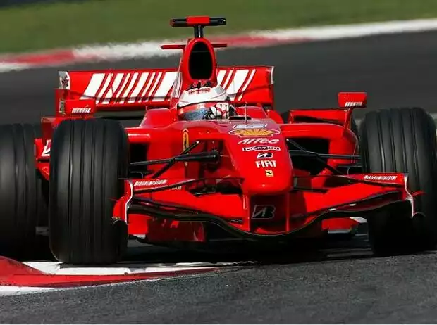 Titel-Bild zur News: Kimi Räikkönen Ferrari